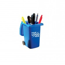 Office Mini Curbside Trash Recycle Can